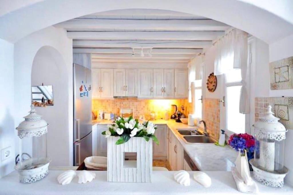 Mykonos Sea View Luxury Villa By Calypso Sunset Villas Mykonos Town Екстериор снимка